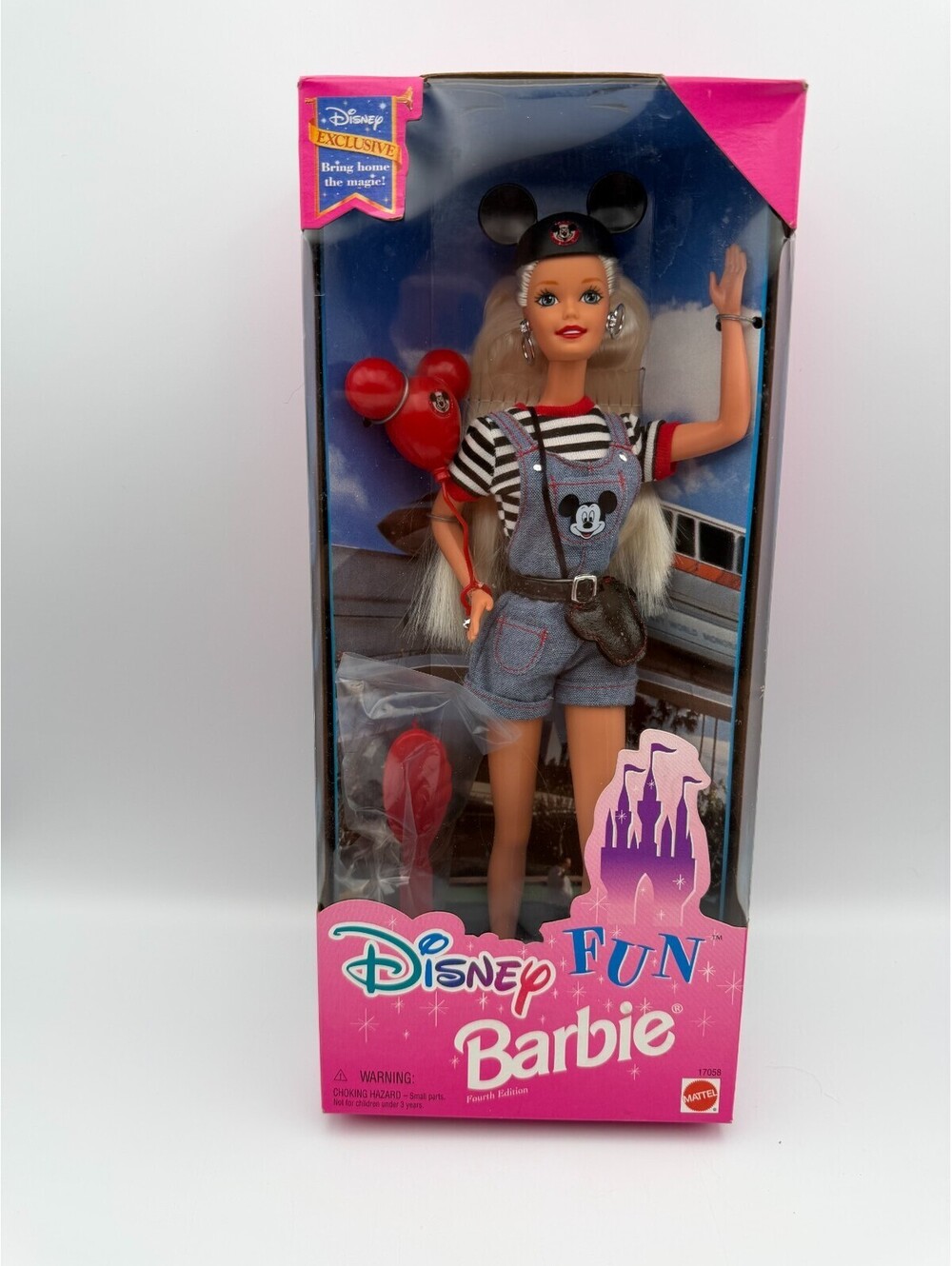 Vintage 1996 Disney Fun Mattel Barbie Doll